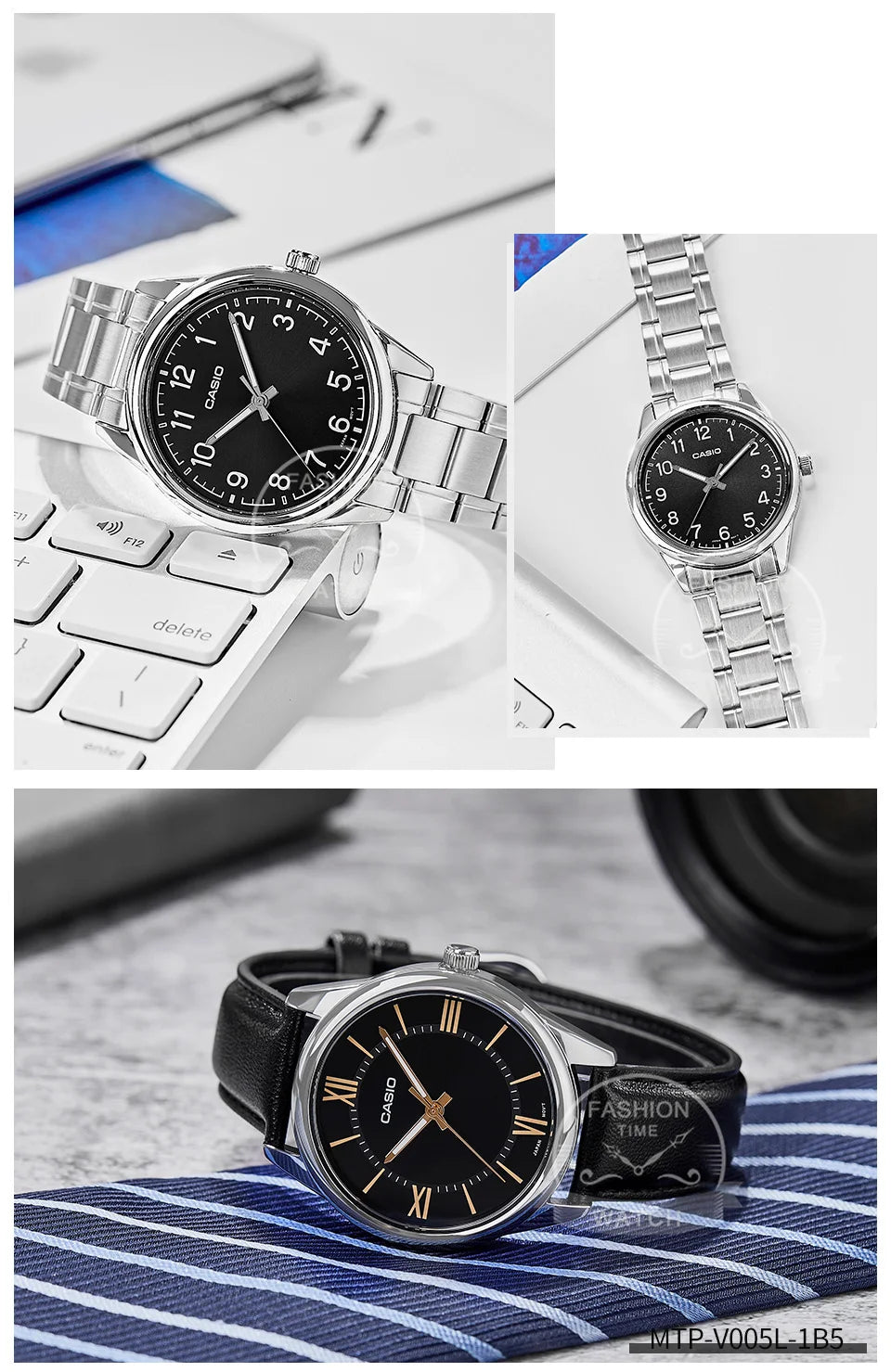 Casio watch for men Digital Hands Quartz Watch reloj casio hombre MTP-V005D-1B4